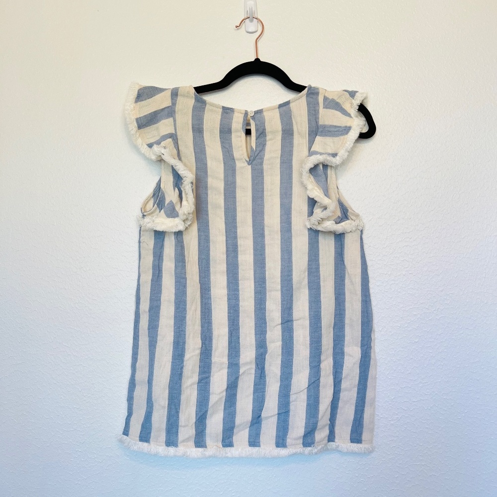 Blue and white stripe top - Picture 3 of 3